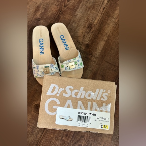 Ganni Dr Scholl’s collab platform sandals — new in box size 10 - Picture 2 of 3